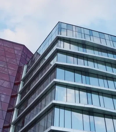 Large Glass Building Large Glass Building