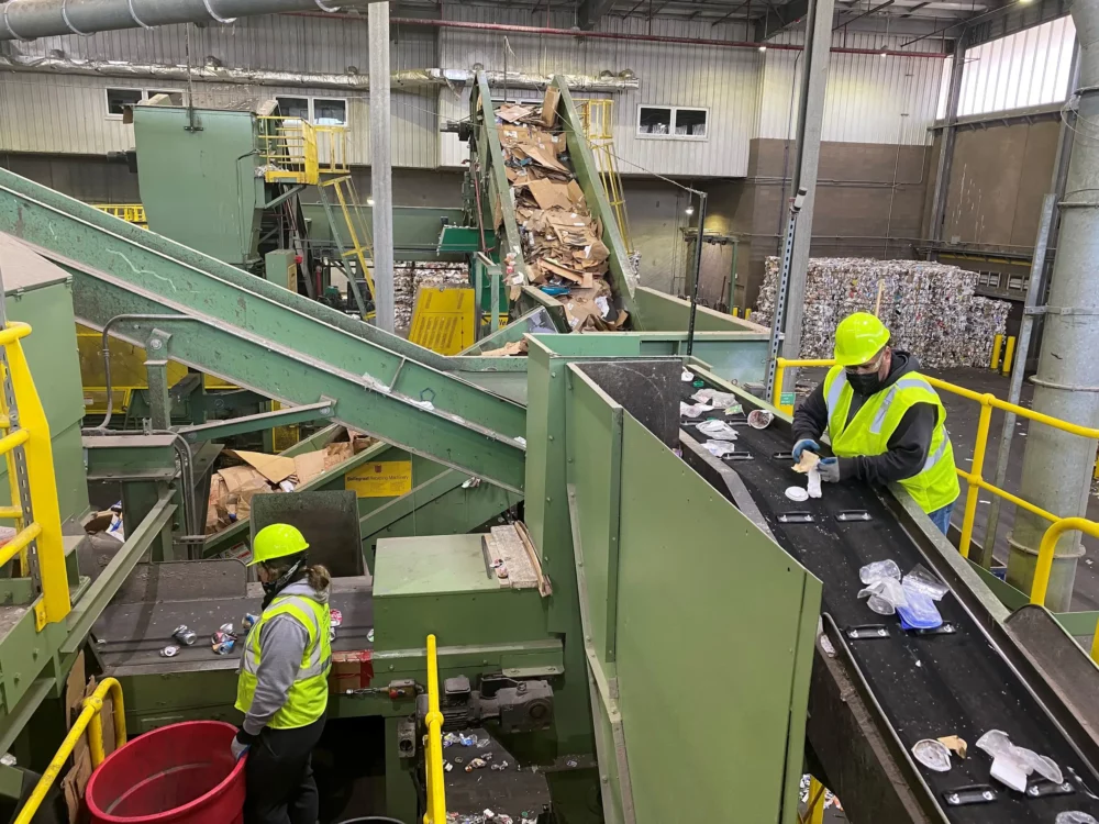 Recycling & Shredding Facility from Balcones Recycling in Phoenix AZ